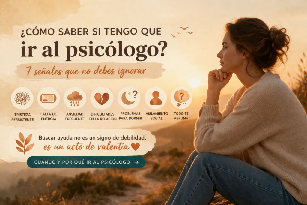 como saber si tengo que ir al psicologo